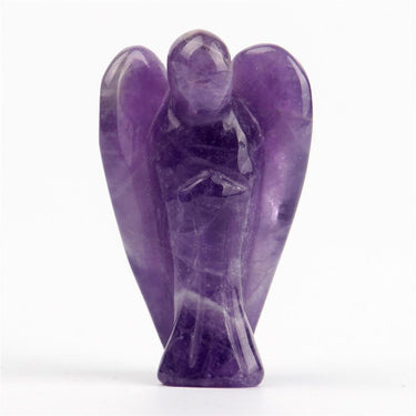 Natural Stone Carved Angel Healing Crystal